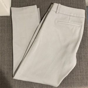 Cynthia Rowley- Gray Ankle Trouser